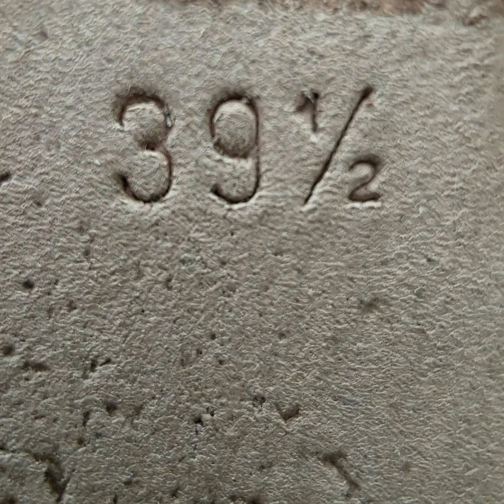 Miu‎ Miu Denim Embellished Crystal Slides Sandals Slippers Size 39.5 - Picture 6 of 8